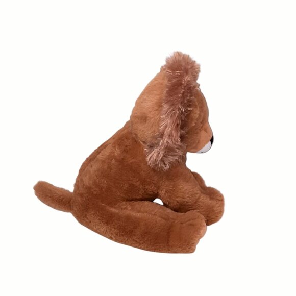 The Bear Factory Lion Gold Sparkle Eyes Plush Stuffed Toy 11" - Picture 5 of 8